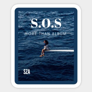 Sza S.O.S Album Sticker